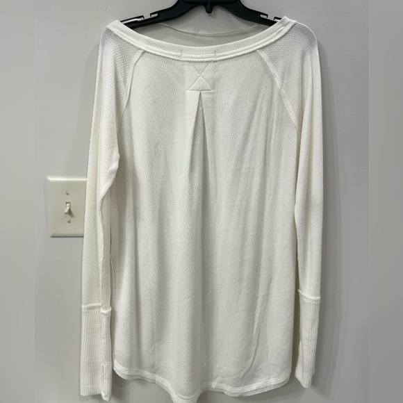 Free People We The Free Snowy Thermal 6pm Long Sleeve Tunic Size Small - Picture 7 of 8